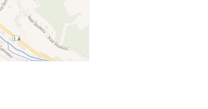 Nad Školkou v obci Jablonec nad Nisou - mapa ulice