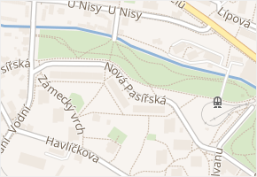 Nová Pasířská v obci Jablonec nad Nisou - mapa ulice