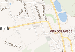 U Zbrojnice v obci Jablonec nad Nisou - mapa ulice