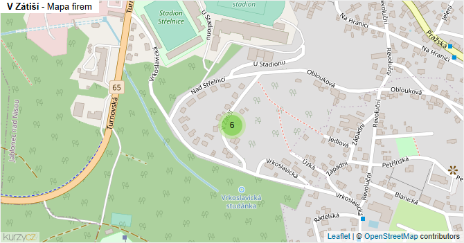 V Zátiší - mapa firem