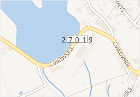 Cvikovská v obci Jablonné v Podještědí - mapa ulice