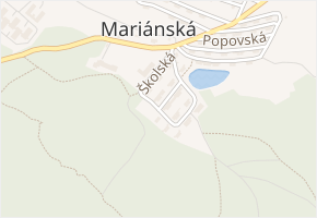 Dukelská v obci Jáchymov - mapa ulice