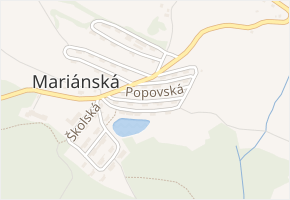 Kapitána Jaroše v obci Jáchymov - mapa ulice