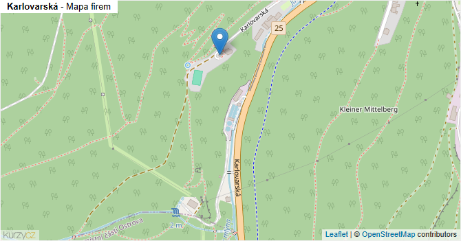Karlovarská - mapa firem