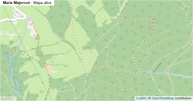 Marie Majerové - mapa ulice