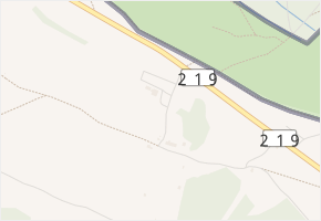 Neklid v obci Jáchymov - mapa ulice