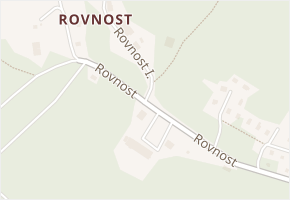 Nové Město v obci Jáchymov - mapa části obce