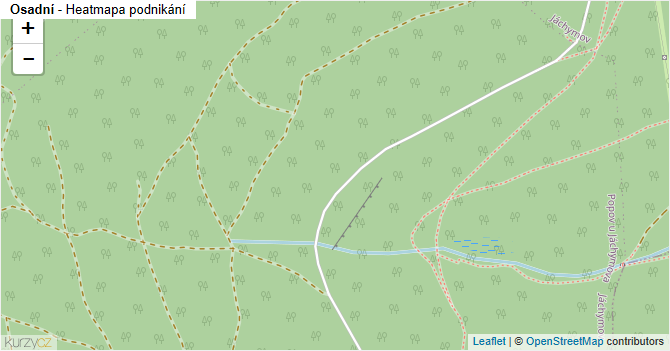 Osadní - mapa podnikání