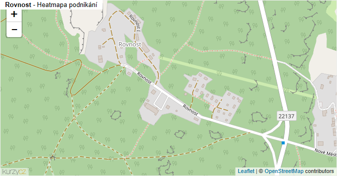 Rovnost - mapa podnikání