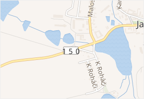 Malostranská v obci Jankov - mapa ulice