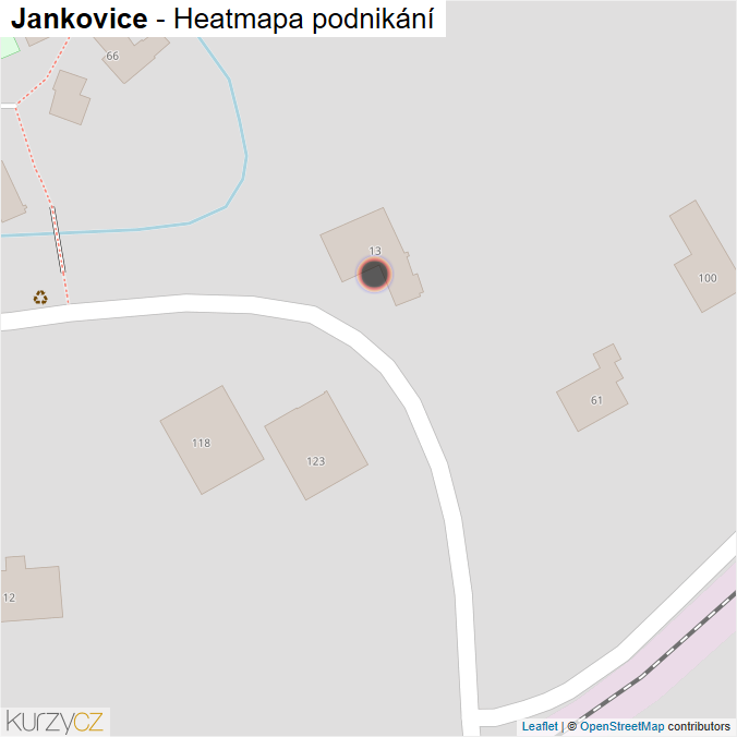 Mapa Jankovice - Firmy v obci.