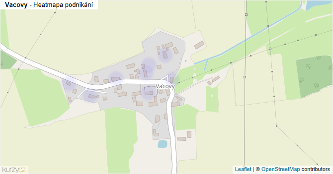 Vacovy - mapa podnikání