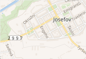 Engeho v obci Jaroměř - mapa ulice