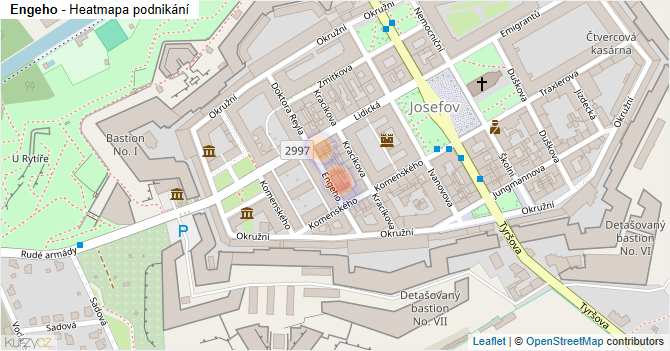 Engeho - mapa podnikání