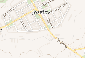Ivanovova v obci Jaroměř - mapa ulice