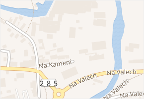 Na Kameni v obci Jaroměř - mapa ulice