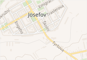 náměstí Svobody v obci Jaroměř - mapa ulice