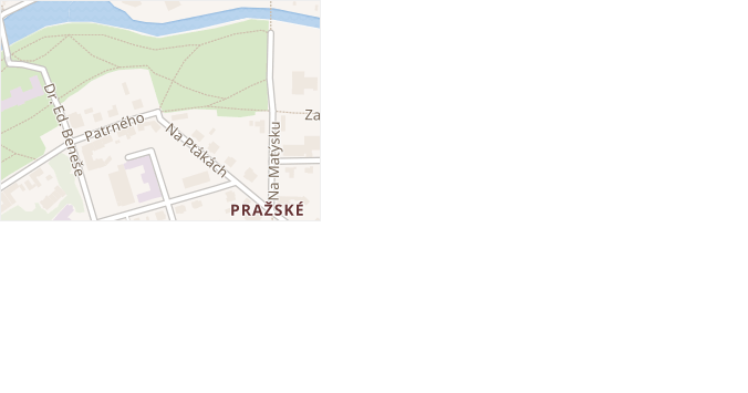Patrného v obci Jaroměř - mapa ulice