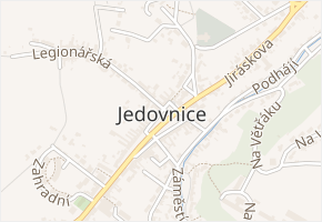 Kniesova v obci Jedovnice - mapa ulice