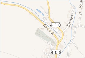 Dačická v obci Jemnice - mapa ulice
