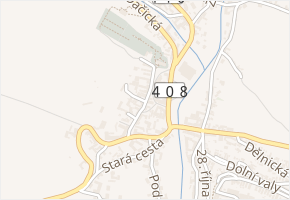Na Pořadí v obci Jemnice - mapa ulice