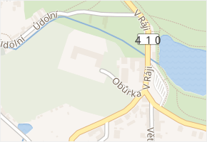 Obůrka v obci Jemnice - mapa ulice