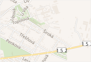 Romana Havelky v obci Jemnice - mapa ulice