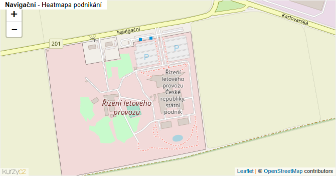 Navigační - mapa podnikání
