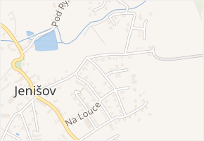 Kopretinová v obci Jenišov - mapa ulice