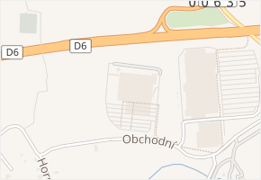 Obchodní v obci Jenišov - mapa ulice