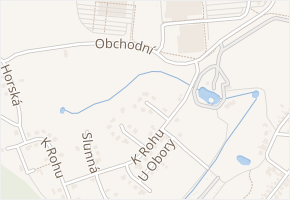U Potůčku v obci Jenišov - mapa ulice
