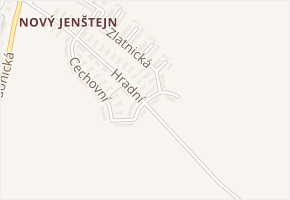 Kovářská v obci Jenštejn - mapa ulice