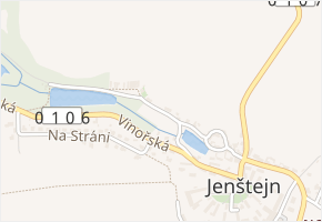 V Katovičkách v obci Jenštejn - mapa ulice