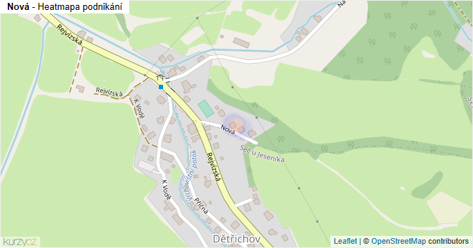 Nová - mapa podnikání