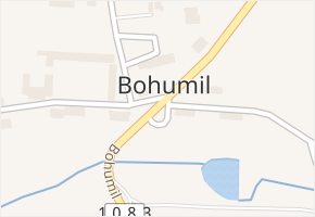 Bohumil v obci Jevany - mapa ulice