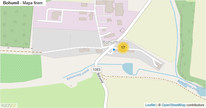 Bohumil - mapa firem