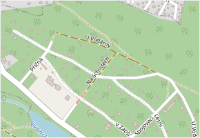 Na Schodech v obci Jevany - mapa ulice