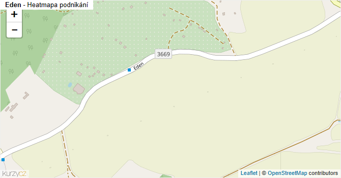 Eden - mapa podnikání