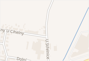 U Střelnice v obci Jevíčko - mapa ulice