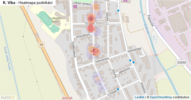K. Vika - mapa podnikání