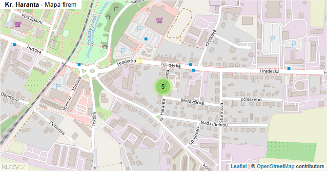 Kr. Haranta - mapa firem