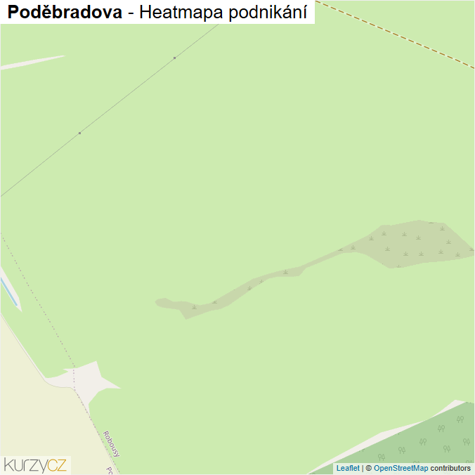 Mapa Poděbradova - Firmy v ulici.
