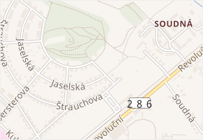 Skautská v obci Jičín - mapa ulice