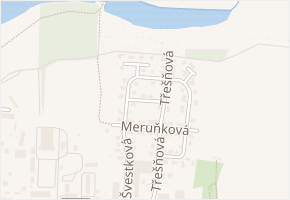 Višňová v obci Jičín - mapa ulice