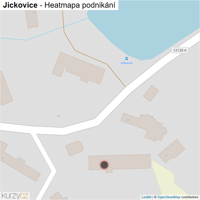 Mapa Jickovice - Firmy v obci.