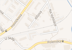 Alšova v obci Jihlava - mapa ulice