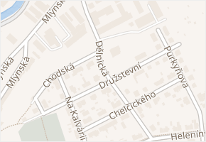 Dělnická v obci Jihlava - mapa ulice