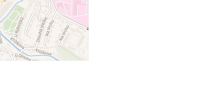 Dlouhá stezka v obci Jihlava - mapa ulice