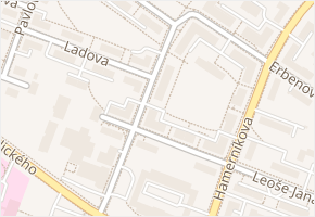 Dr. Jiřího Procházky v obci Jihlava - mapa ulice
