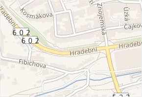 Havířská v obci Jihlava - mapa ulice
